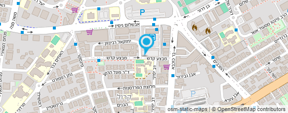 מפת הגעה אל החברה לפיתוח פ"ת