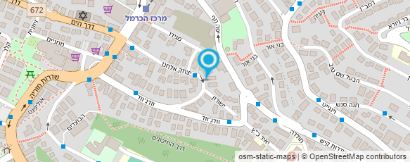 מפת הגעה אל ד"ר רבינוביץ ירון