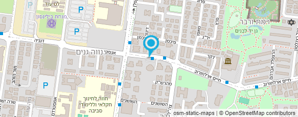 מפת הגעה אל מועדון הברידג' "צמרת"