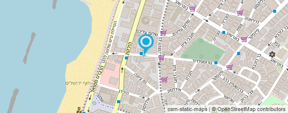 מפת הגעה אל עיצוב שיער- זאב לוין מפת הגעה אל עיצוב שיער- זאב לוין