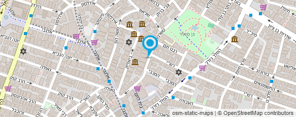 מפת הגעה אל בקול ארגון כבדי שמיעה ומתחרשים