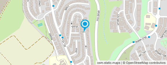 מפת הגעה אל ירון משה - טכנאי גז