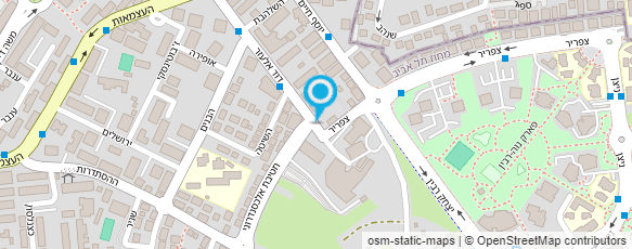 מפת הגעה אל מוניות אשכול