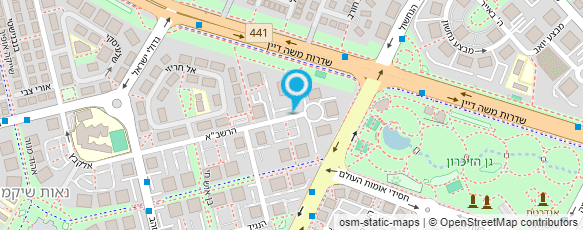 מפת הגעה אל פרפקט טל