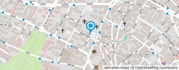 מפת הגעה אל מרכז סנט לוקס כנסית יוחנן הקדוש