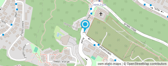 מפת הגעה אל סטלה מאריס מנזר הכרמיליתים