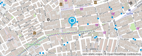 מפת הגעה אל גרף עסקי תעשיות תוכנה בע"מ