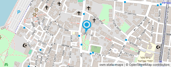 מפת הגעה אל עו"ד גבארין מוכתאר