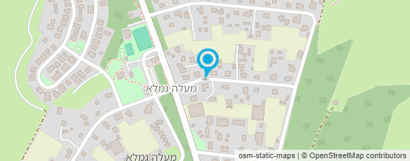 מפת הגעה אל פנינה של מקום