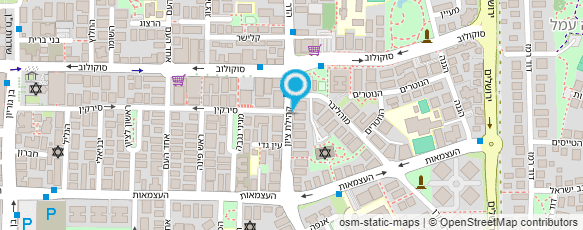 מפת הגעה אל דליה כץ - גישור משפחתי מפת הגעה אל דליה כץ - גישור משפחתי