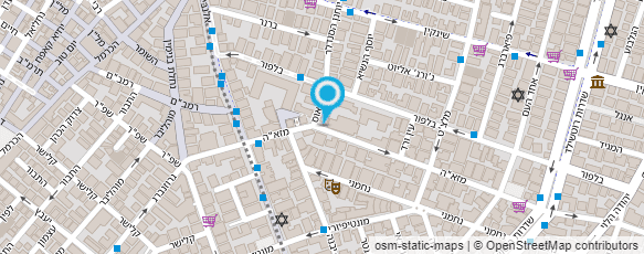 מפת הגעה אל מרכז פיס קהילתי - לב ת"א