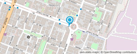 מפת הגעה אל ט.א. שירותי גינון