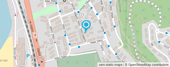 מפת הגעה אל "נירים" ממלכתי