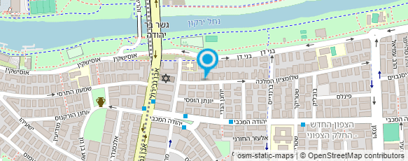 מפת הגעה אל פרופ' גרוס מרטין