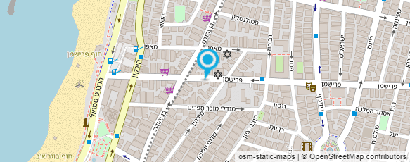 מפת הגעה אל שמים וארץ - אופקים