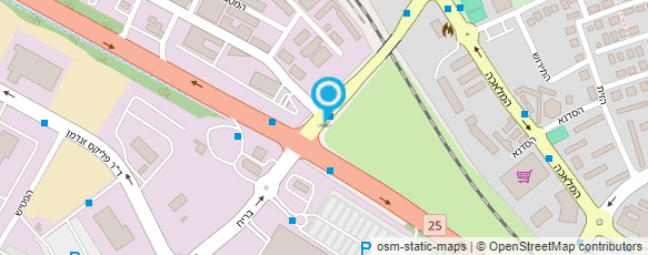 מפת הגעה אל מקיף קהילתי אחוה דימונה