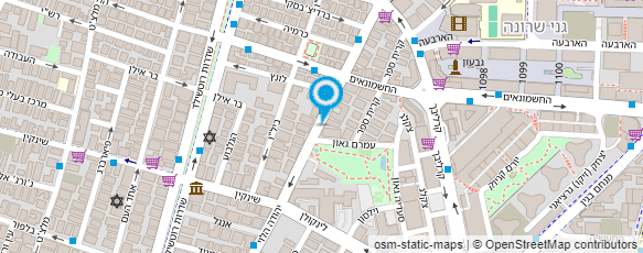 מפת הגעה אל קידום פרויקטים שיקומיים-הוסטל בית נגה