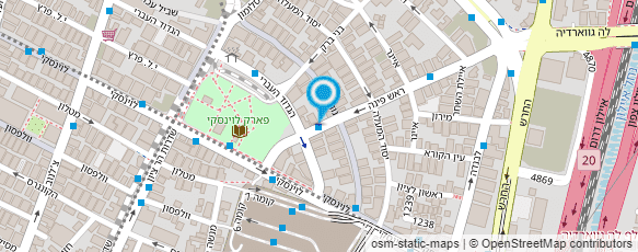 מפת הגעה אל ארגון יוצאי דמשק בישראל