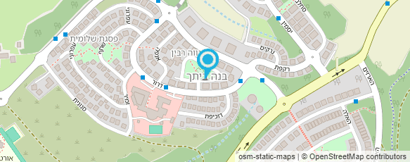 מפת הגעה אל אודי שומרת - די.ג'יי