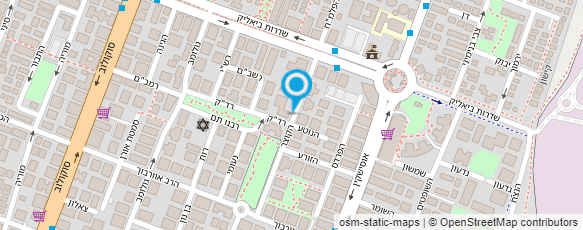 מפת הגעה אל גילן סוכנויות - זרעי איכות