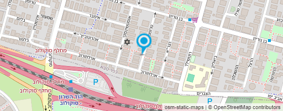 מפת הגעה אל דבליו. אפ. אייץ' - עבודה מהבית