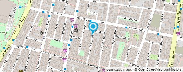 מפת הגעה אל בורוכוב מתתיהו