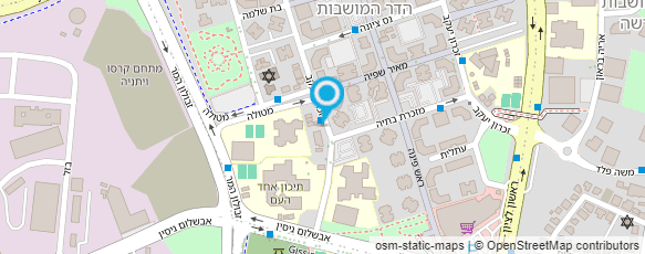 מפת הגעה אל חיים בר-לב בי"ס יסודי