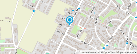 מפת הגעה אל קציר בלהה - נטורופתיה והומאופתיה