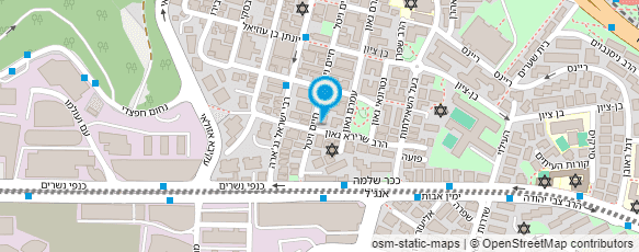 מפת הגעה אל קרית משה גבעת שאול