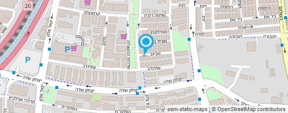 מפת הגעה אל אסנת רום סטודיו לצילום