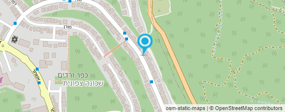 מפת הגעה אל קרן פינוק של קוסמטיקה