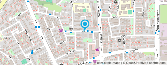 מפת הגעה אל אורלי שיש - קוסמטיקאית