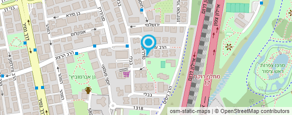 מפת הגעה אל קריב רועי-מרכז להוראה פרטית