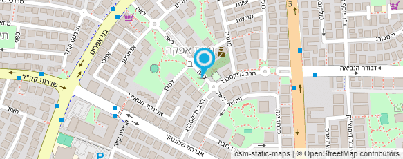 מפת הגעה אל ירון עזרא