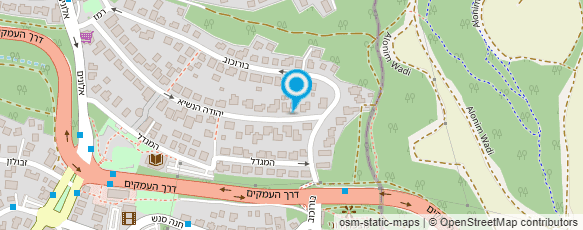 מפת הגעה אל פרופ' שרף יהודית