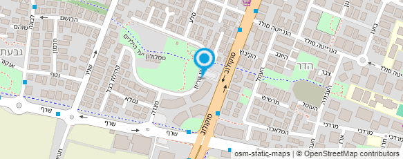 מפת הגעה אל חנה שמשי