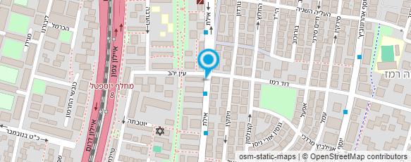 מפת הגעה אל ד"ר כץ פנחס