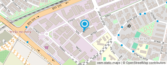 מפת הגעה אל מוסך קרול רחובות