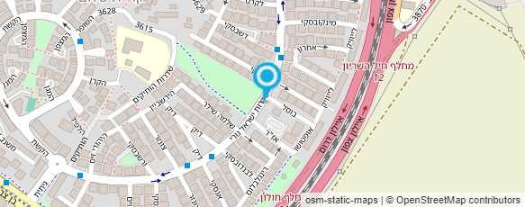 מפת הגעה אל קונדיטורית ביקרי