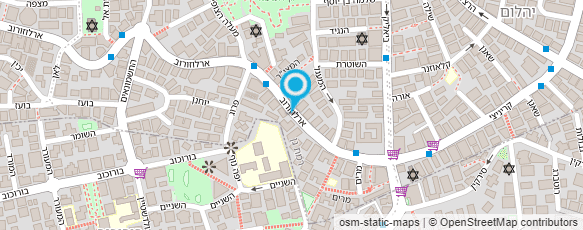 מפת הגעה אל צ'רנמורסקי אלינור