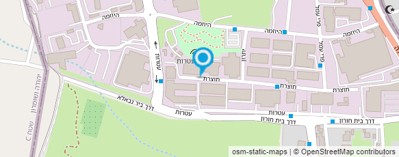 מפת הגעה אל סנדוויץ ירושלמי - אבי ועופר