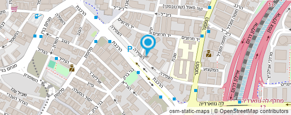 מפת הגעה אל א.פ. שרותי מחשב בע"מ