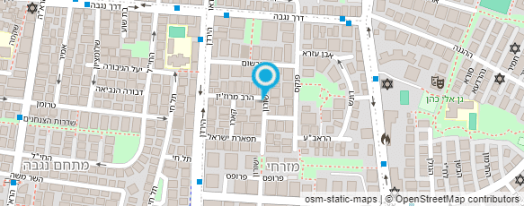 מפת הגעה אל ברבי ענת - יועצת תקשורת