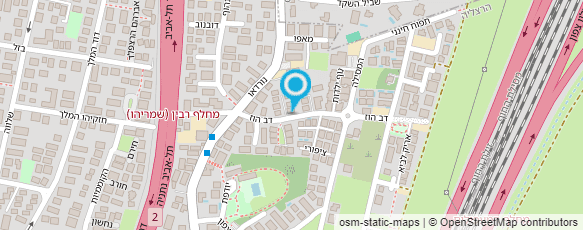 מפת הגעה אל המכון של מרים ורותי