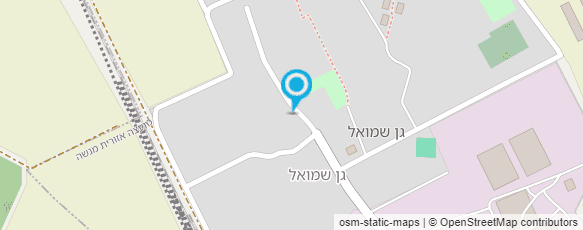 מפת הגעה אל דגש- דוכן גן שמואל