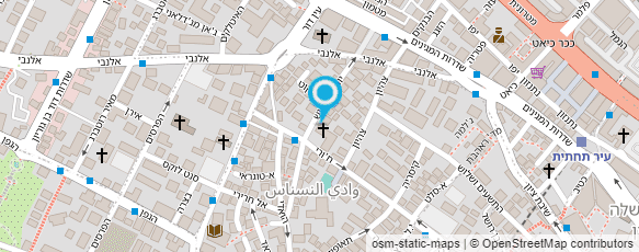 מפת הגעה אל יוחנן הקדוש בי"ס ממלכתי