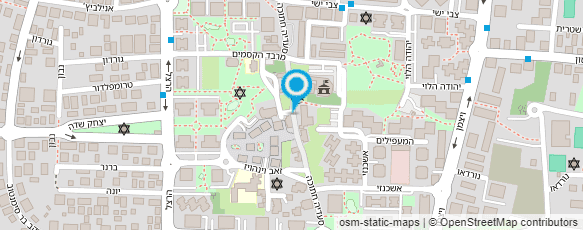 מפת הגעה אל היכל התרבות - מופת יהוד