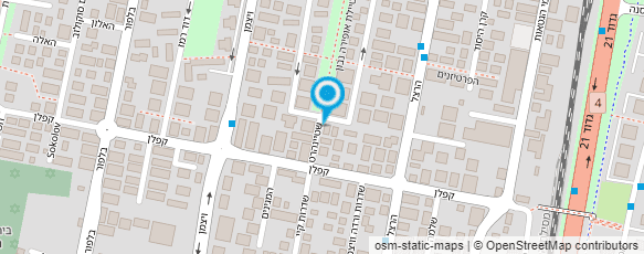 מפת הגעה אל ד"ר הרשקוביץ טומי