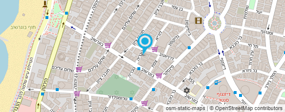 מפת הגעה אל אהרון רביד