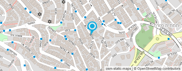מפת הגעה אל י. טיטלבוים  מרכז לאורטופדיה מודרנית מפת הגעה אל י. טיטלבוים  מרכז לאורטופדיה מודרנית